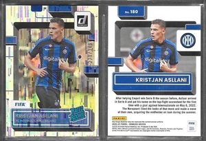 Panini Donruss FIFA 2023 #180 Kristjan Asllani Inter Rated Rookie RC Silver /349 - Bild 1 von 1