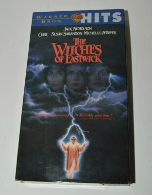 Vintage The Witches of Eastwick Jack Nicholson Susan Sarandon Cher VHS  - Image 1 of 3