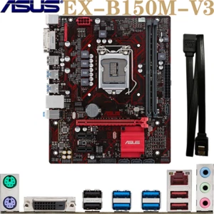 For ASUS EX-B150M-V3 Intel Socket LGA 1151 Micro ATX Motherboard DDR4 Mainboard - Picture 1 of 4