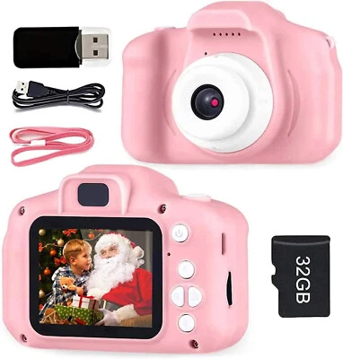 Kinder Kamera Digital Fotokamera HD 1080P 2,0 Zoll Kamera Spielzeug Geschenk X59 - Bild 1 von 4
