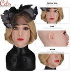 CDS Realistic Silicone Female Head Mask Crossdresser Women Face Mask Cosplay