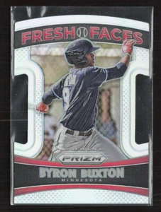 2015 Panini Prizm #11 Byron Buxton Fresh Faces Die Cut Silver - Picture 1 of 2