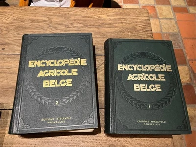 Encyclopédie Agricole Belge Les 2 Tomes Vers 1930 - Photo 1/4