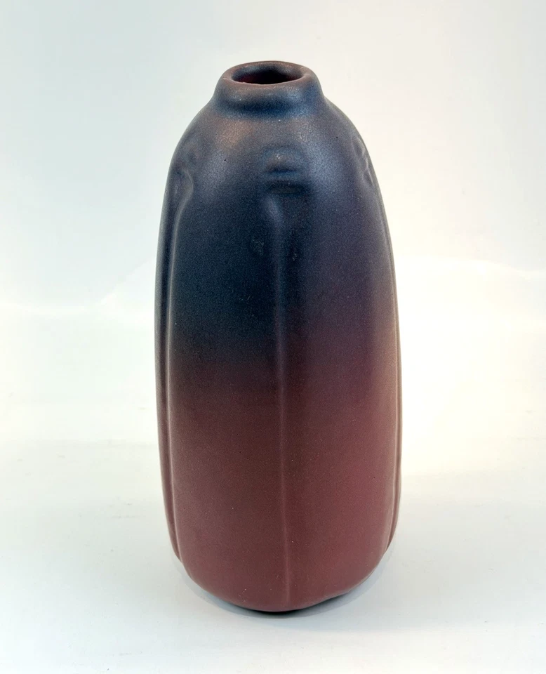 1920s Vintage Van Briggle Art Pottery Mulberry Flower Buds Design #838 6" Vase - Image 1 of 4