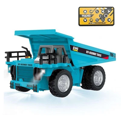 1/64 RC Dumper HG4 431 Alloy Plastic Electric Lifting RC Tipper Collection Gift - Image 1 of 2