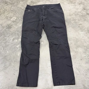 Kuhl Free Kanvus Jeans Herren 36x32 schwarz Wandern Vintage Patina Dye Hose - Bild 1 von 12
