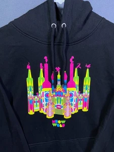 Black Meow Wolf "Cathedral" Hoodie von Lane Seven Gr. Large, Top Zustand! EUC!! - Bild 1 von 11