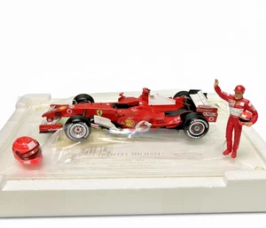 RARE Michael Schumacher Last Race Ferrari 248 F1 1:18 Hot Wheels J2996 Lmtd Ed. - Picture 1 of 11