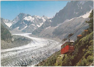 CHAMONIX - MONT BLANC - FRANCIA - FRANCE - TELEPHERIQUE DE LA MER DE GLACE -4773 - Picture 1 of 1