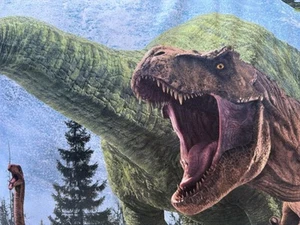 NWT Dinosaur Pillow Big Stampede Jurassic Park Universal Studios 19x26in - Picture 1 of 11