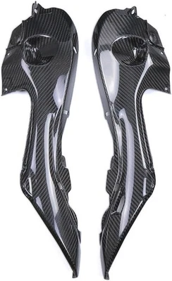Carenagens traseiras de assento traseiro de fibra de carbono Hayabusa capas painéis laterais - Imagem 1 de 4
