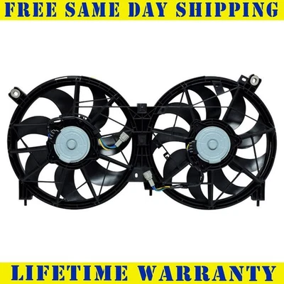 New Radiator Condenser Fan Assembly For 2015-2024 Nissan Murano 3.5L 2.5L - Image 1 of 4