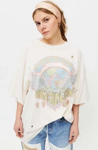 Used Urban Outfitters Van Halen Baumwolle Oversize O/S Grafik Band T-Shirt - Bild 1 von 7
