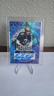 Bobby Hebert Leaf #A-BH1 Aquatic Auto 1/1 - Image 1 of 2