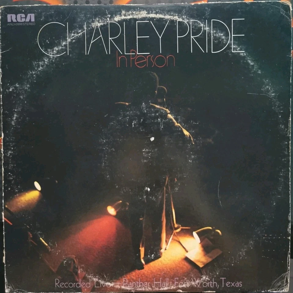 Vinyl LP Charley Pride - In Person VG ANL1-0996 US Country Blues - Image 1 of 4