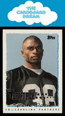 Tyrone Poole 1995 Topps #234 RC Rookie Carolina Panthers - Image 1 of 2