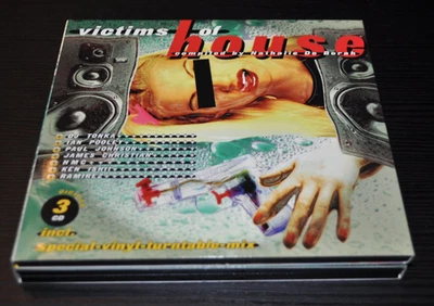 VICTIMS OF HOUSE - Compiled by Nathalie De Borah - Various - 2 CD's + 1 MIX CD - Bild 1 von 4