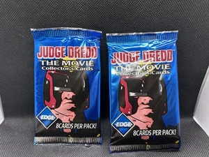 2 Judge Dredd The Movie Collector’s Cards Sealed Two Packs - Stallone - Picture 1 of 5