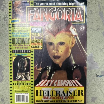 Fangoria Horror Magazine #141 Hellraiser IV The Mangler Outer Limits Outbreak G+ - Image 1 of 4