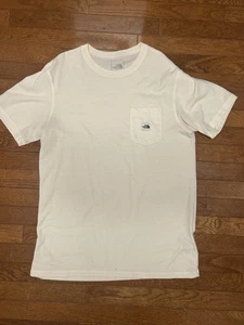 the north face pocket t shirt Medium Creme - Bild 1 von 3