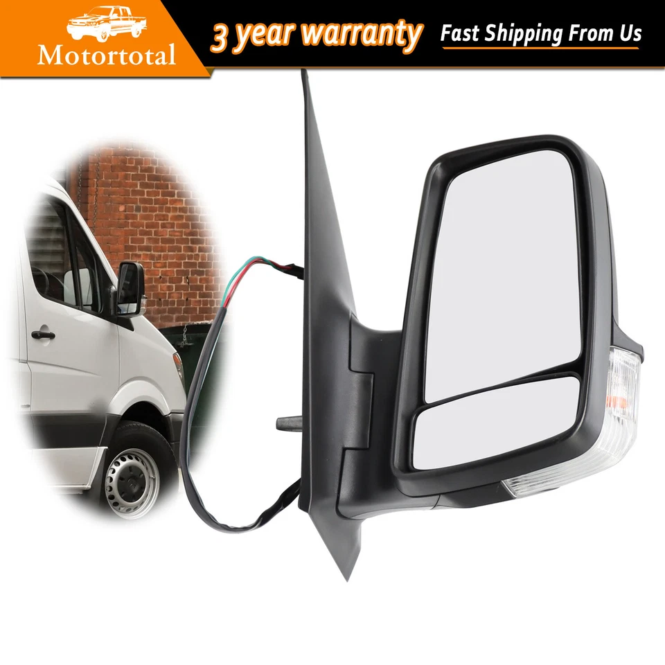 Right Side Mirror For 2006-2017 Mercedes Freightliner Dodge Sprinter 2500 3500 - Image 1 of 4