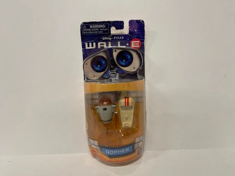GOPHER w/ TRANSPORT-BOT THINKWAY DISNEY PIXAR WALL-E MOVIE 064442602161 Cover
