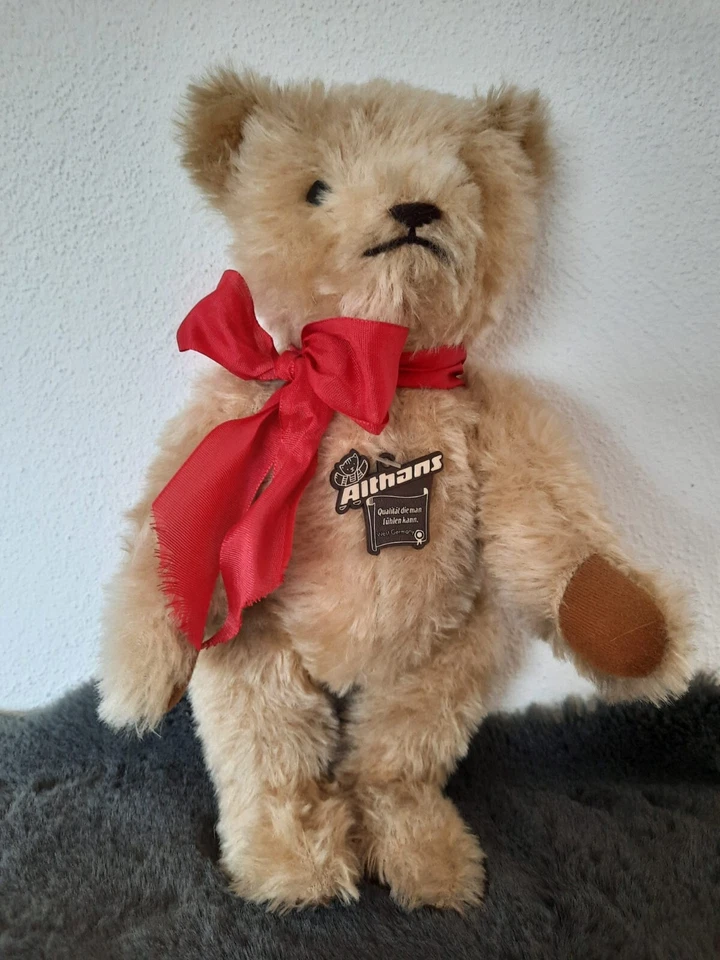 SAMMLER Althans Teddy Bär Limitiert Nr. 1352 von 1500 bewegliche Glieder - Bild 1 von 4