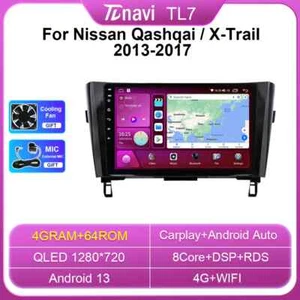 For Nissan J11 Qashqai Xtrail X-Trail 3 T32 Car Radio Multimedia Player GPS Navi - Picture 1 of 32