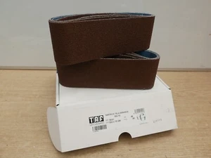 TAF 75mm X 533mm 40 grana levigatrice a nastro per impieghi gravosi cinghie levigatrici x 10 - Foto 1 di 1