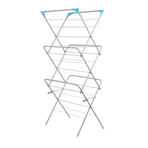 Aireador de ropa plegable de 3 niveles - para lavandería, estante de secado interior y exterior - Imagen 1 de 6