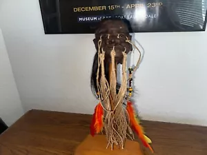 GUERRA TRIBAL JIVARO CABEZA ENCOGIDA-Tsantsa - Imagen 1 de 6