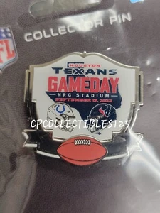 Indianapolis Colts VS Houston Texans Game day Pin 9/17/2023 NEW - Picture 1 of 1