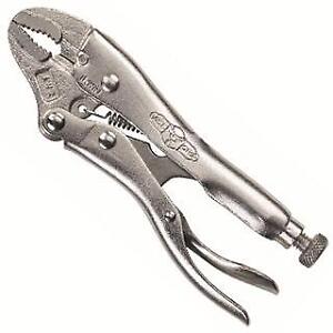 Irwin Vise-Grip 7WR Original Curved Locking Jaw Pliers with Wire Cutter – 7" ...