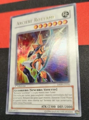 Yugioh! Junk Archer DP09 ITALIAN Ultra Rare 1st Ed Very LP - Image 1 of 2