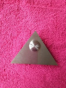Klingelplatte Edelstahl Unterputz Dreieck Form 100 X 70 Mm Neu! - Bild 1 von 5
