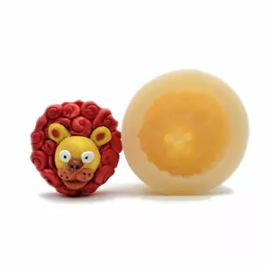 3D Baby Lion Food Grade Silicone Mold Gum Paste Fondant Cake Decorating Tool - Picture 1 of 5