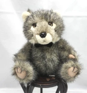 Steven Smith Wolf Plush Soft Toy 7" Stuffed Animal Pup Gray - Picture 1 of 12