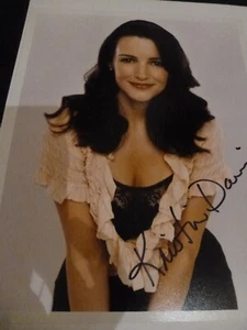Sex And The City Seinfeld Melrose Place KRISTIN DAVIS hand signed photo - Picture 1 of 1