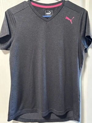 Puma Mujer Camisa Activa Atlética Gris Talla Grande Foto 1 de 3