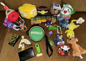 Loot Crate Gaming, Action Figures, Plushies, Decals, Keychains & More