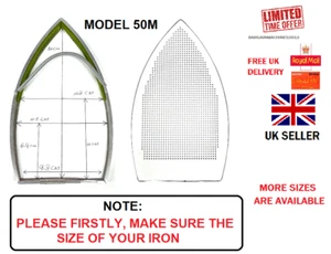 TEFLON IRON SHOE COVER STEAM IRON MODEL 50M L:20 CM W:11.5CM SEWING MACHINE PART - Picture 1 of 3
