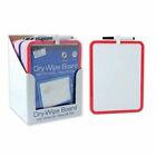 12 x A4 Magnetic Dry Wipe White Boards with Whiteboard Marker - School Classroom