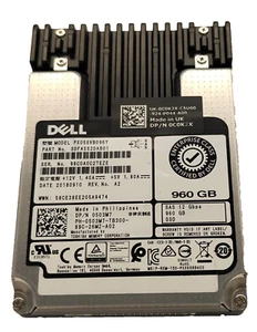 Dell Enterprise Class 960GB SAS SSD DP/N 503M7 12Gbps M/N PX05SVB096Y - Afbeelding 1 van 6