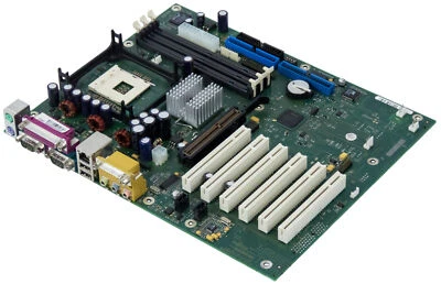 Fujitsu D1327-A12 GS1 Socket 478 3x Sdram AGP PCI ATX - Image 1 of 3
