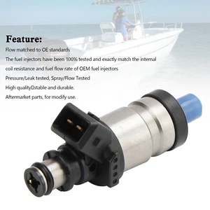 18715T1 Fuel Injectors For Mercury Outboard 150 175 200 225 250 300 HP 98-05 E6 - Picture 1 of 12
