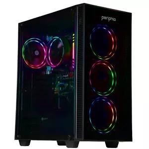 Periphio Terra Gaming PC Ryzen 5 5600G Radeon Vega 7 16GB DDR4 1TB SSD Computer - Picture 1 of 13