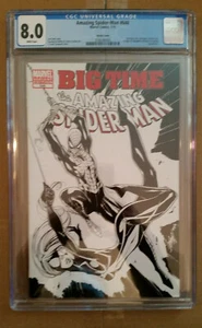 CUBIERTA CAMPBELL AMAZING SPIDERMAN 648 CGC 8.0 BOCETO VARIANTE MARVEL COMIC J SCOTT - Imagen 1 de 3