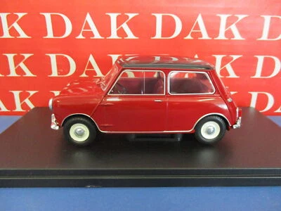 Die cast 1/24 Modellino Auto Mini Cooper S Rossa Tetto Nera 1965 - Immagine 1 di 4