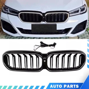 For 2021-2023 530i 540i M550i 530e M5 Front Grilles Modify Upgrade LED Grilles - Bild 1 von 3