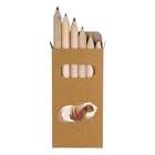 6 x "Świnka morska jako zwierzę domowe" 6 x krótkie kolorowe ołówki (PE00053202)
